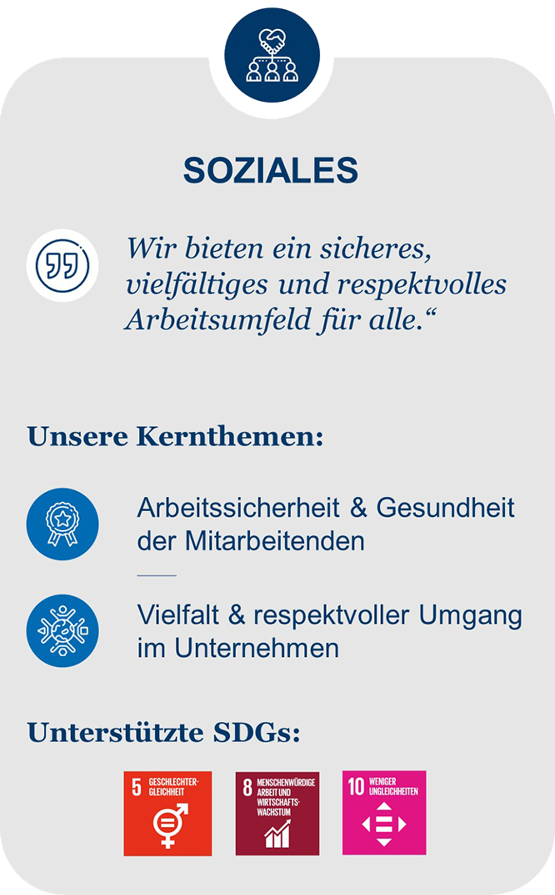 Rentschler Biopharma  Sustainability Programme - Soziales